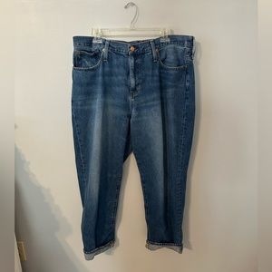 J Crew Slouchy Boyfriend Jeans, Size 33